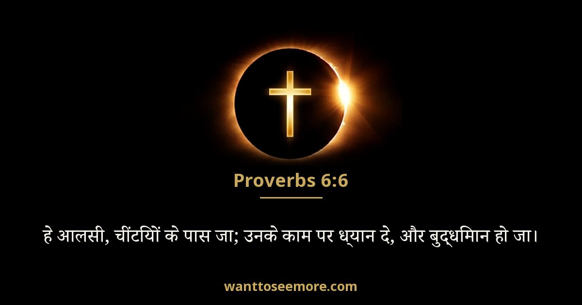 Proverbs 6:6