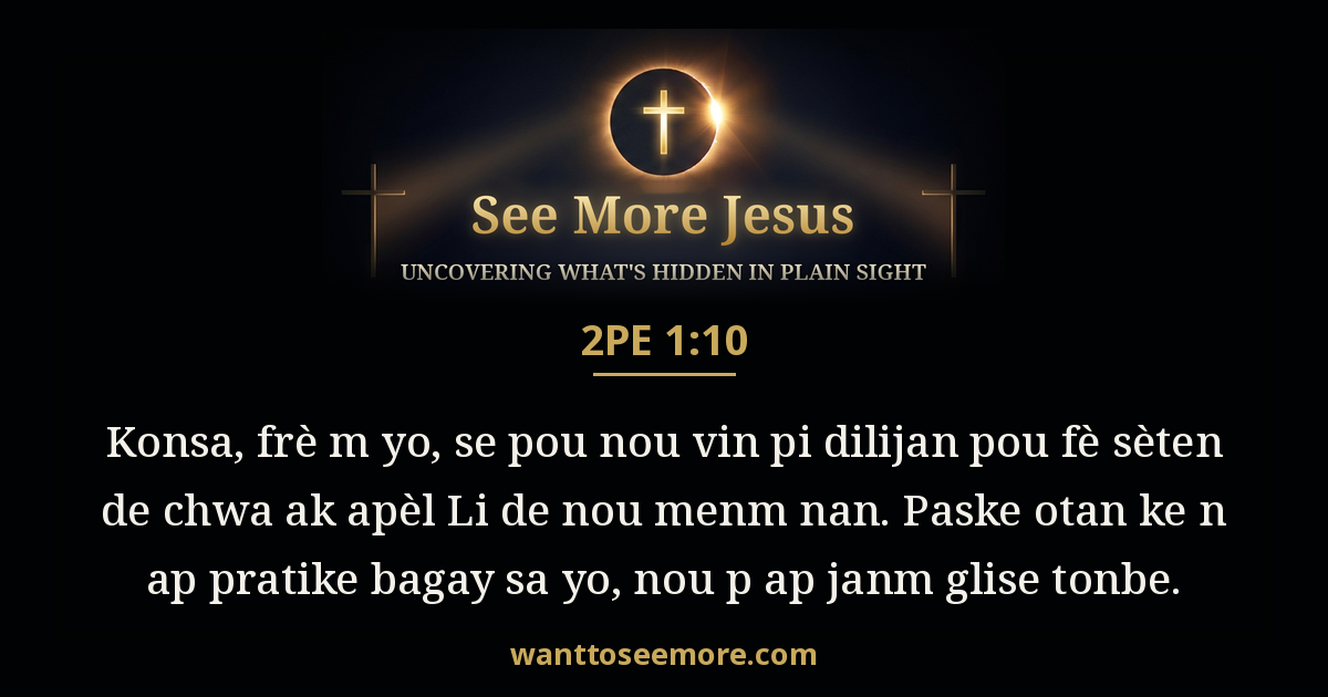 2 Peter 1:10