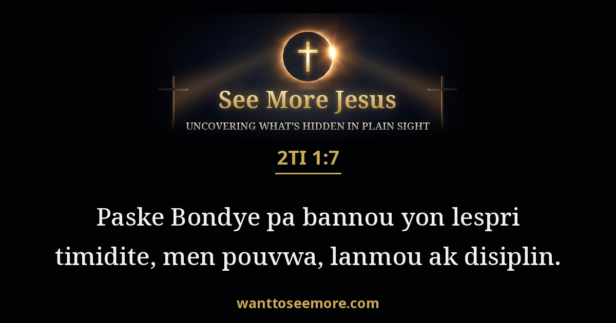 2 Timothy 1:7