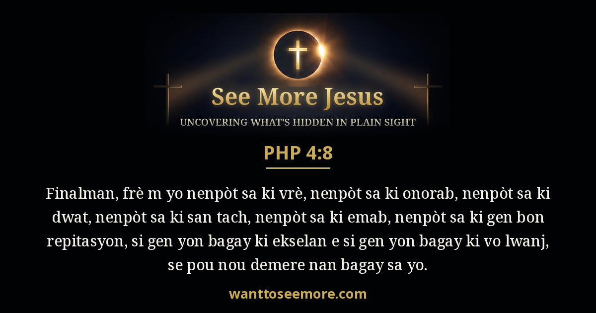 Philippians 4:8