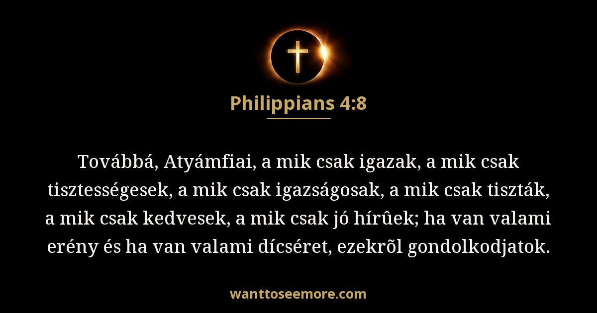 Philippians 4:8