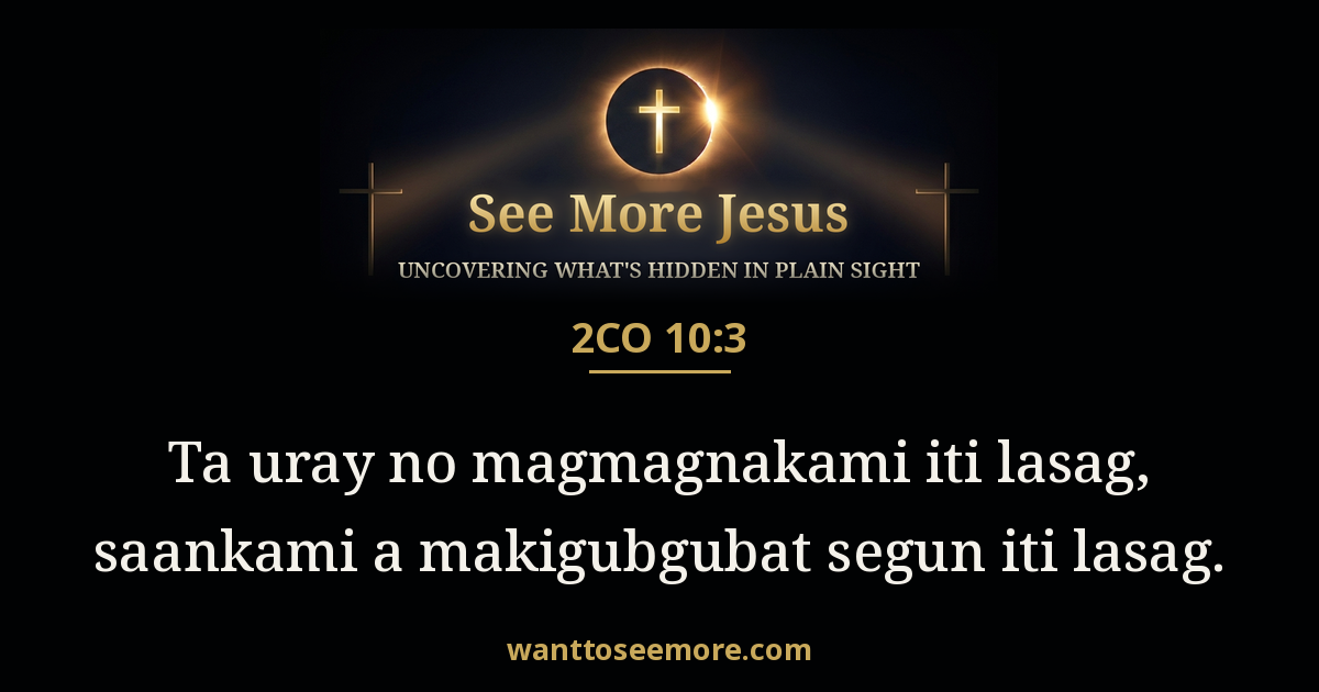2 Corinthians 10:3