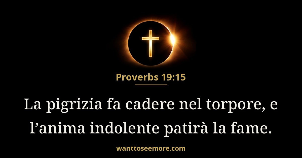 Proverbs 19:15