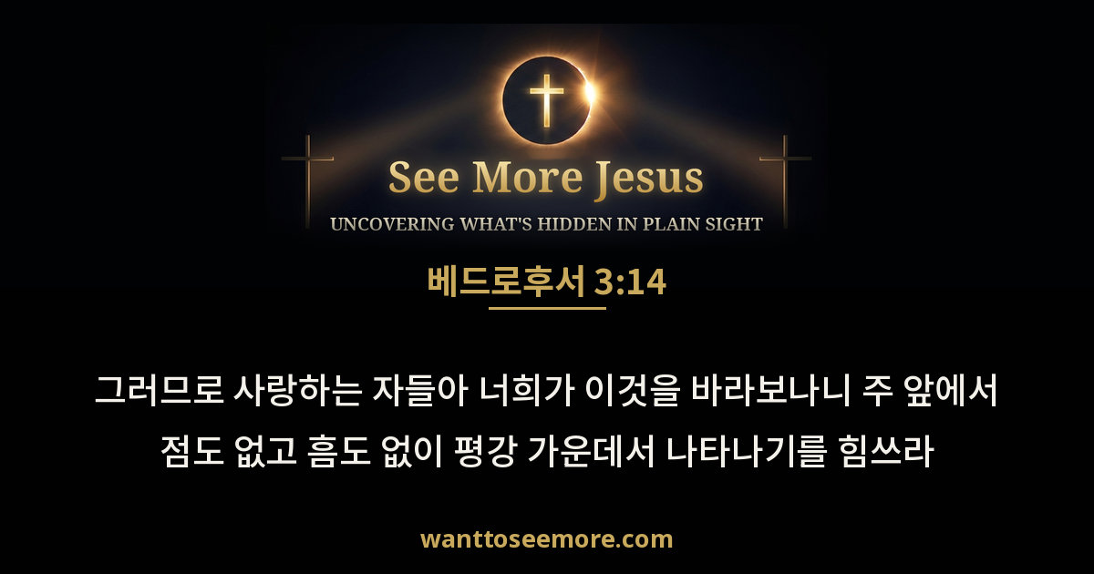 2 Peter 3:14