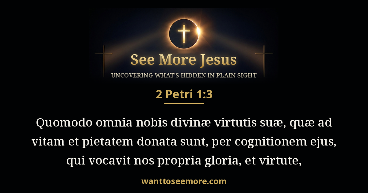 2 Peter 1:3