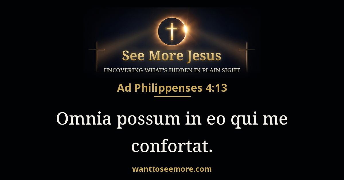Philippians 4:13