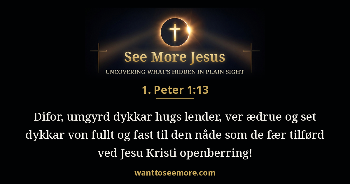 1 Peter 1:13