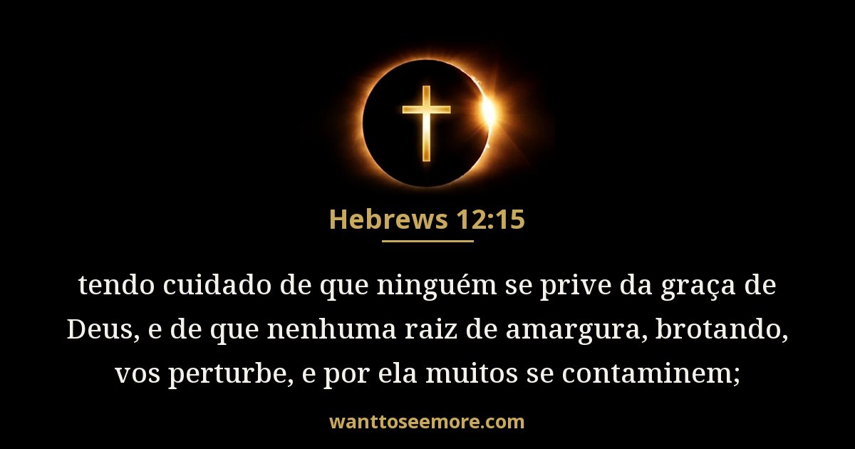 Hebrews 12:15