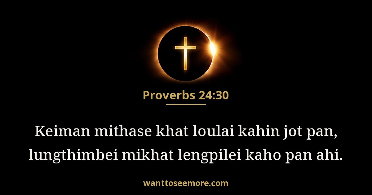 Proverbs 24:30