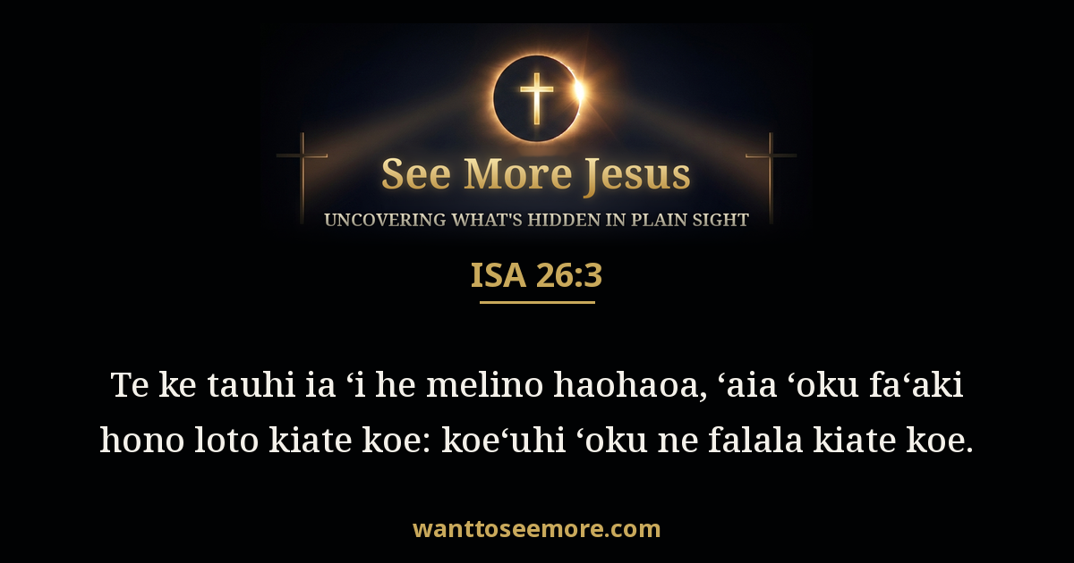 Isaiah 26:3