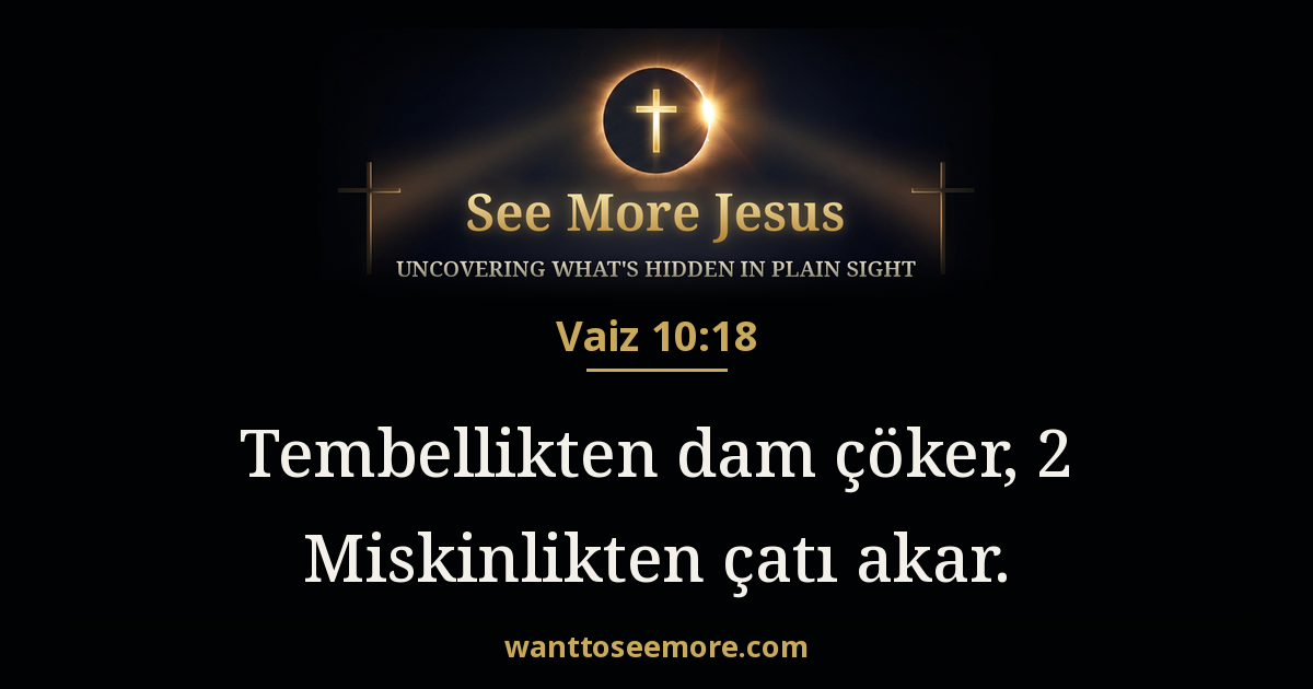 Ecclesiastes 10:18