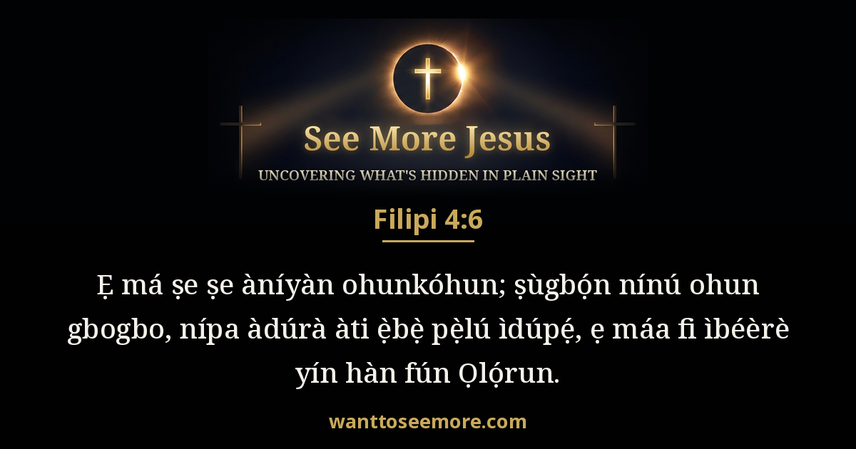 Philippians 4:6