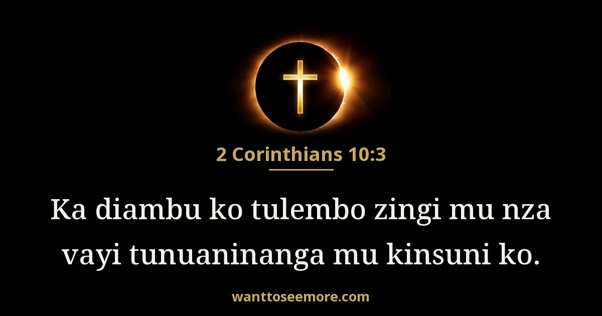 2 Corinthians 10:3