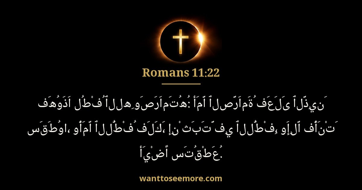 Romans 11:22