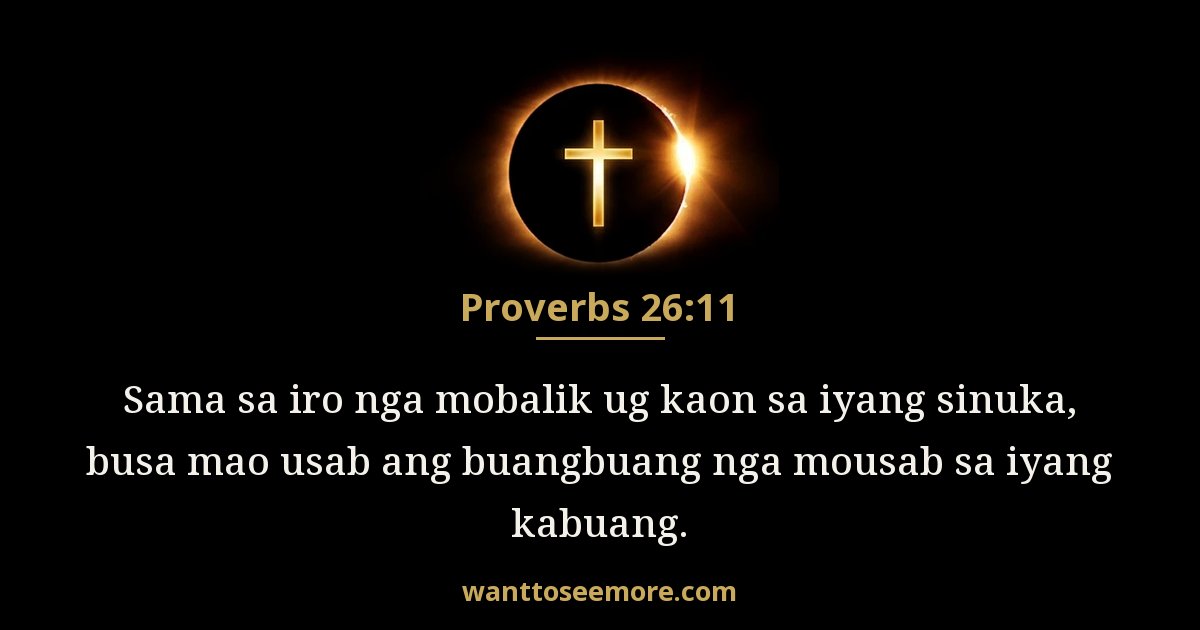 Proverbs 26:11