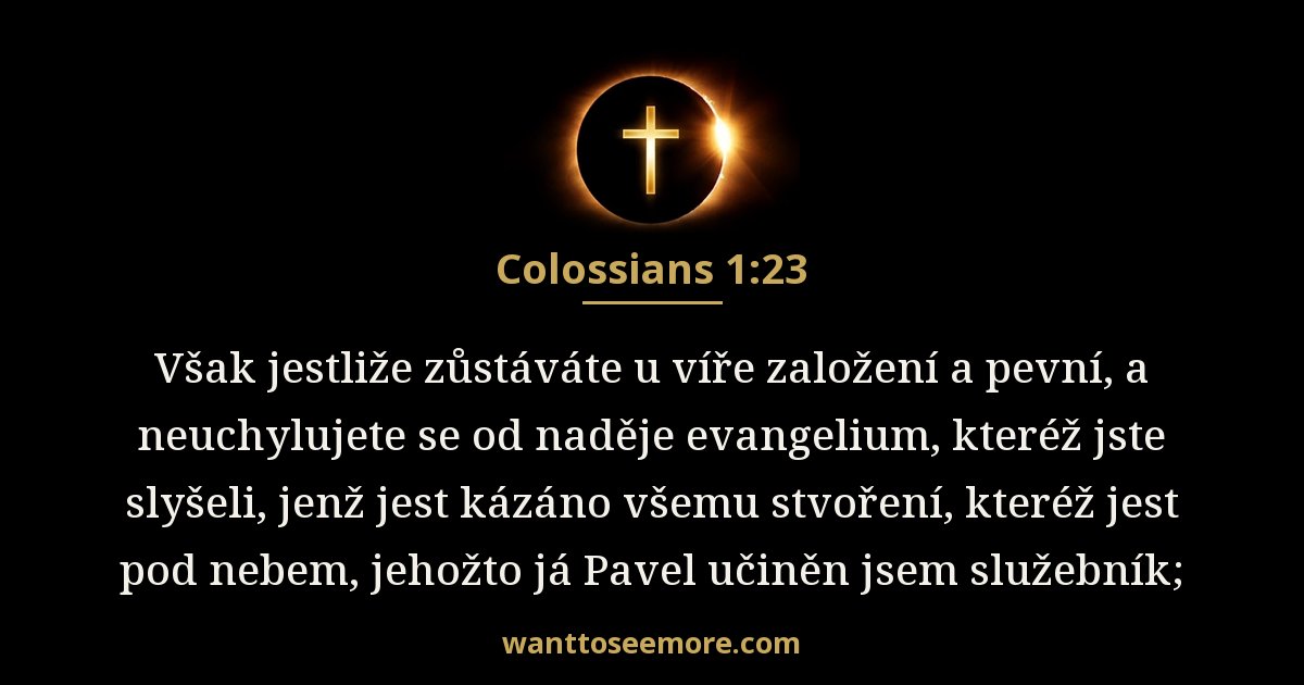 Colossians 1:23