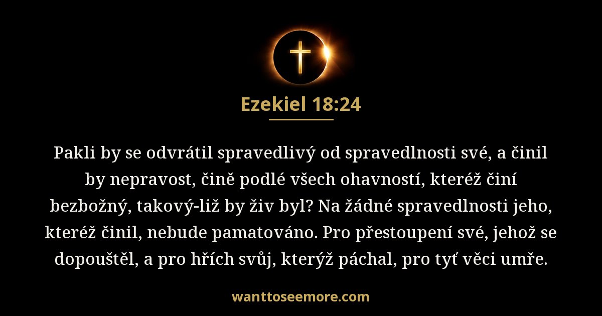 Ezekiel 18:24