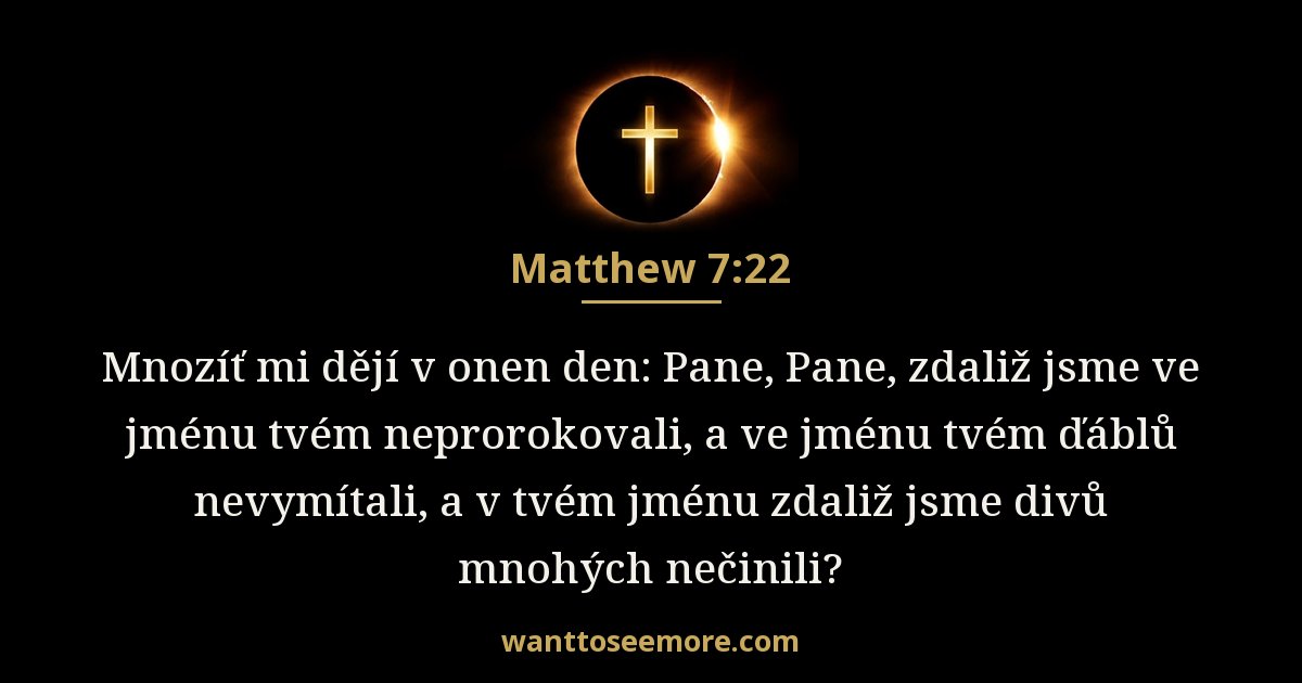Matthew 7:22