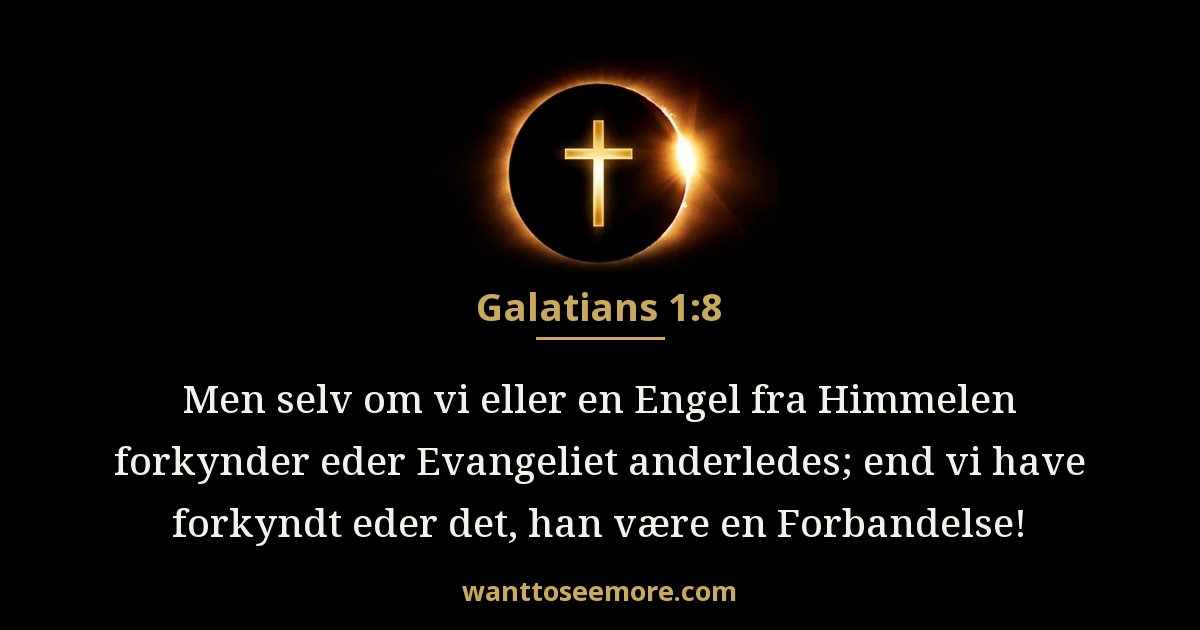 Galatians 1:8