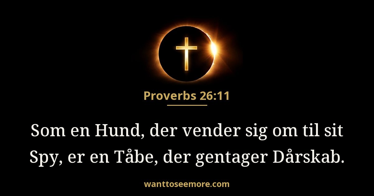 Proverbs 26:11