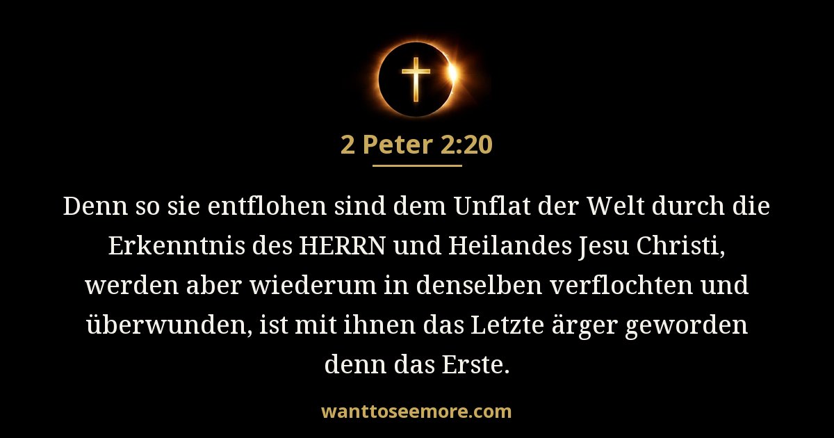 2 Peter 2:20