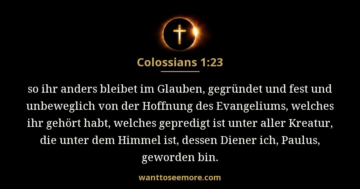 Colossians 1:23