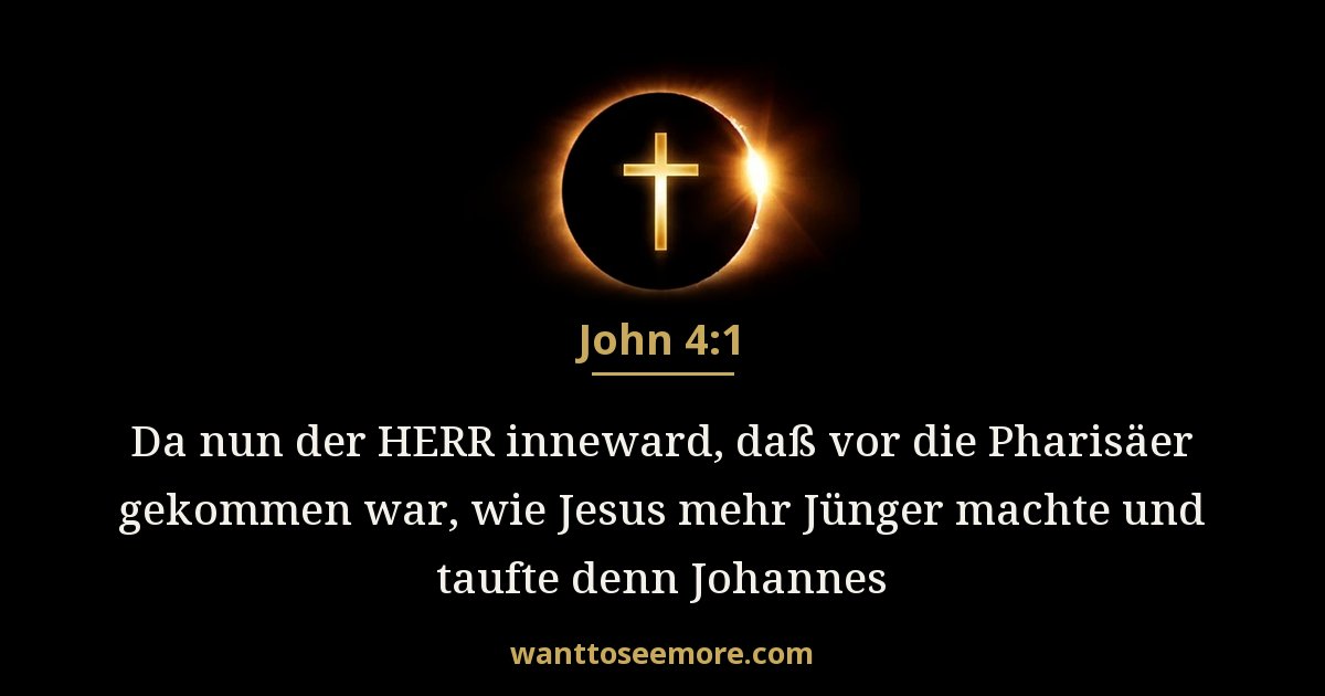 John 4:1