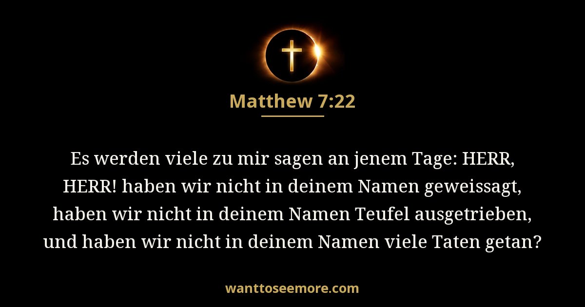 Matthew 7:22