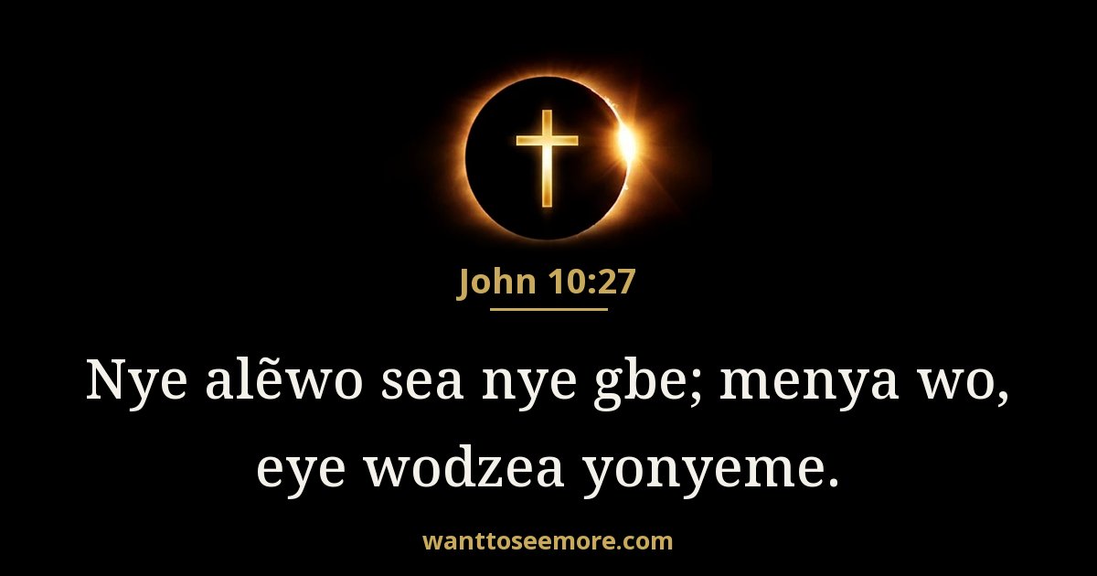 John 10:27