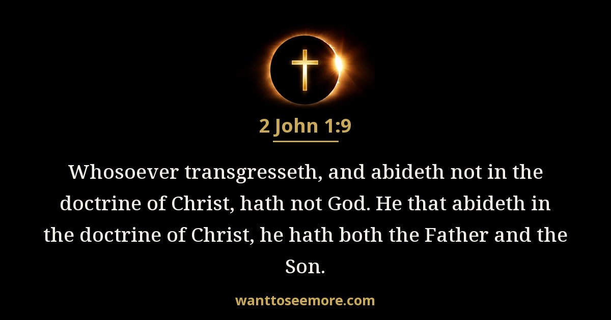 2 John 1:9