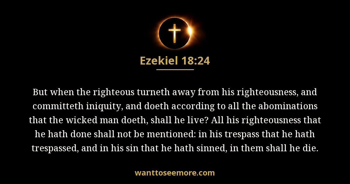 Ezekiel 18:24