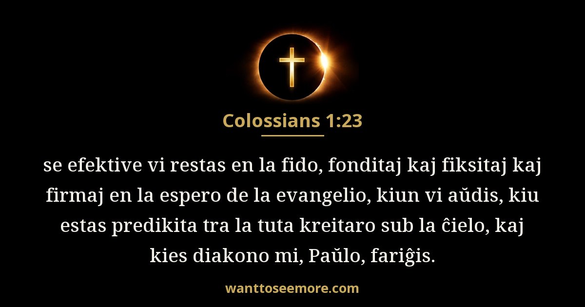 Colossians 1:23