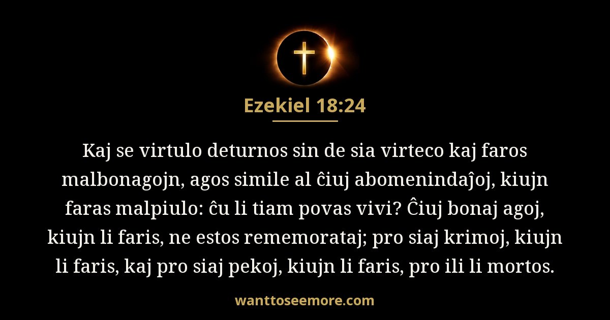 Ezekiel 18:24