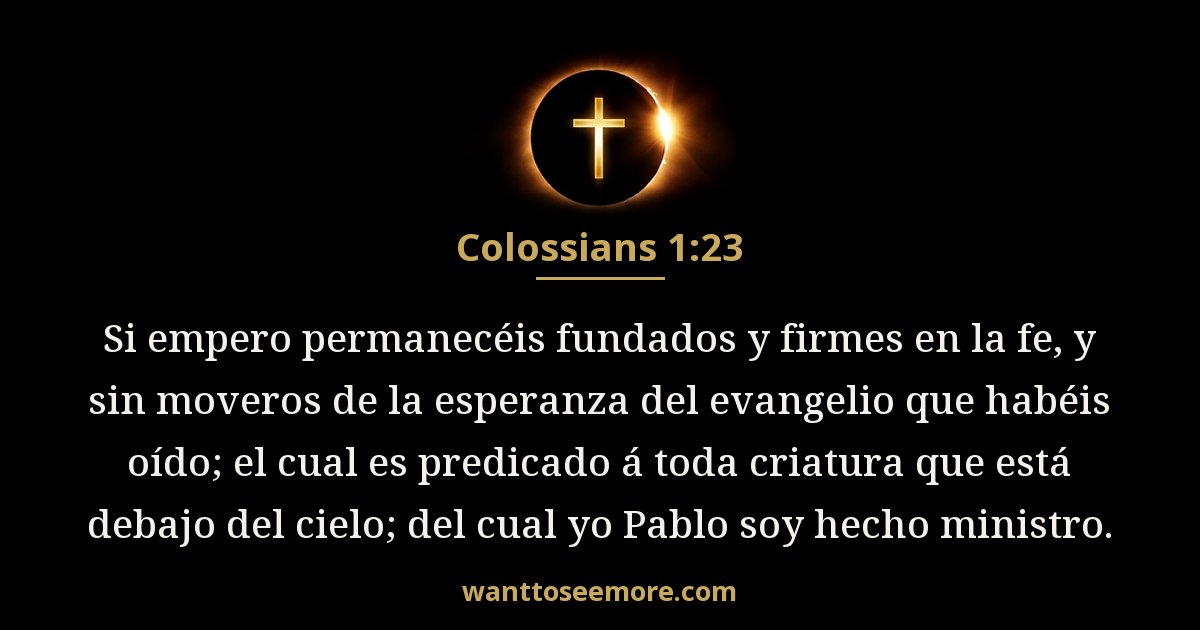 Colossians 1:23