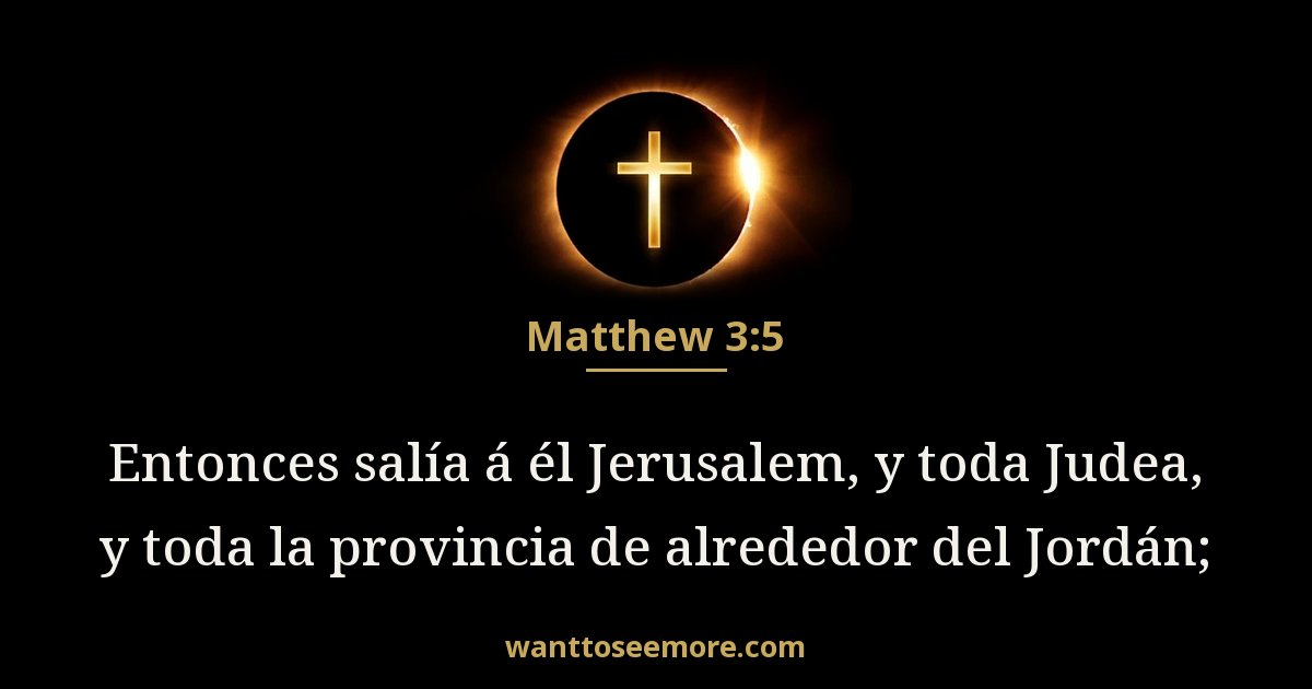 Matthew 3:5