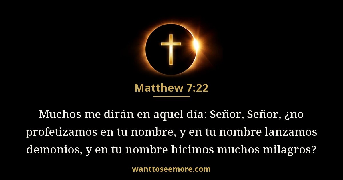 Matthew 7:22