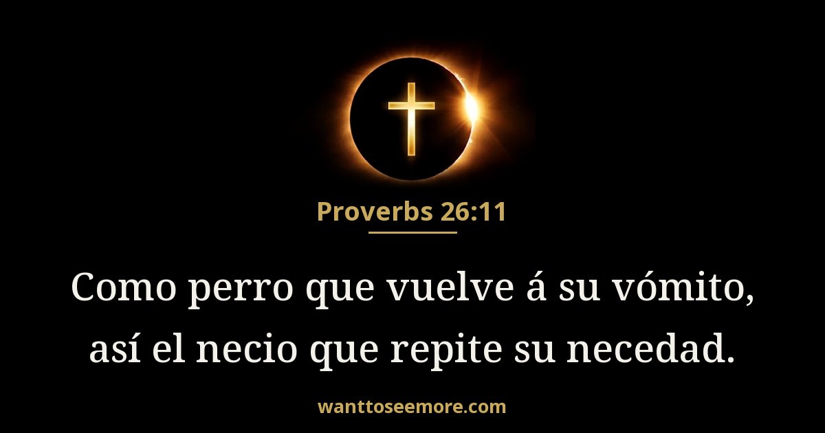 Proverbs 26:11