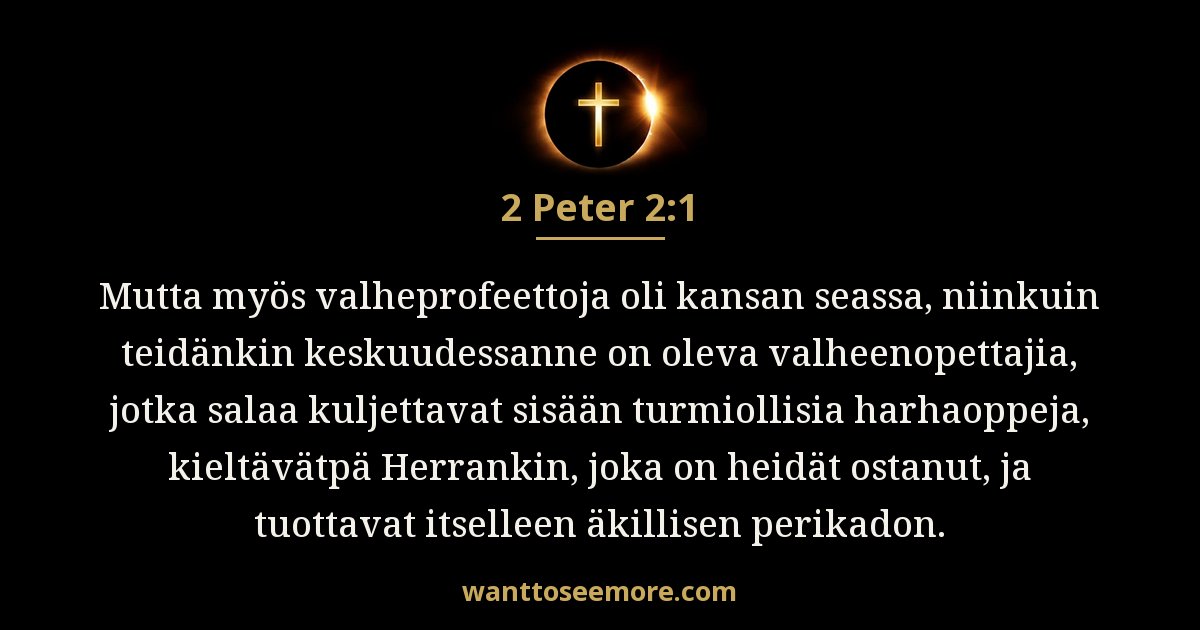 2 Peter 2:1