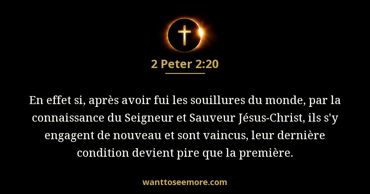 2 Peter 2:20