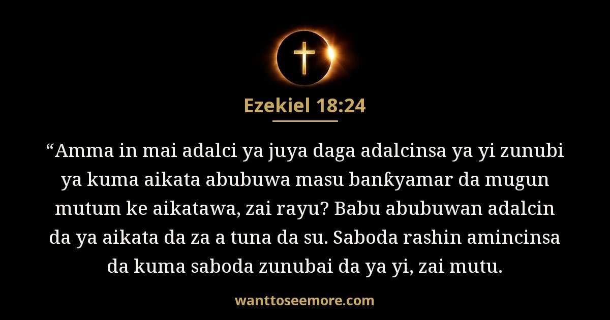 Ezekiel 18:24