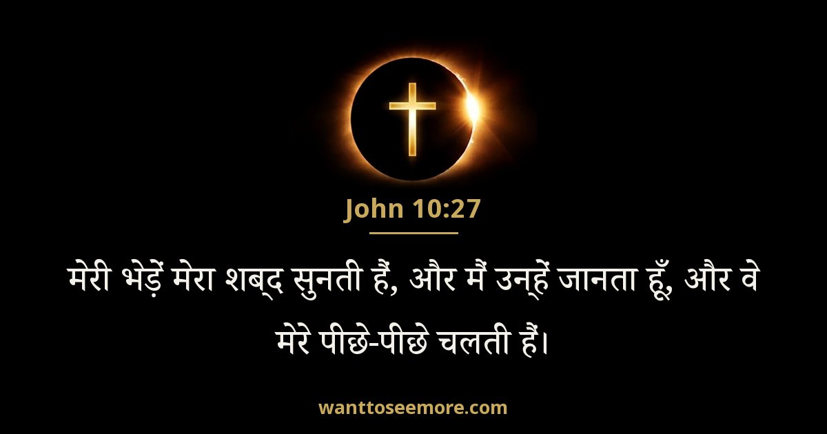 John 10:27