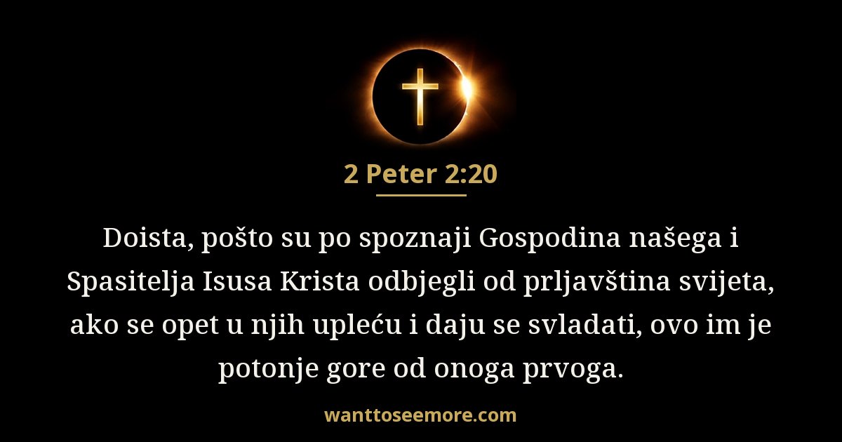 2 Peter 2:20