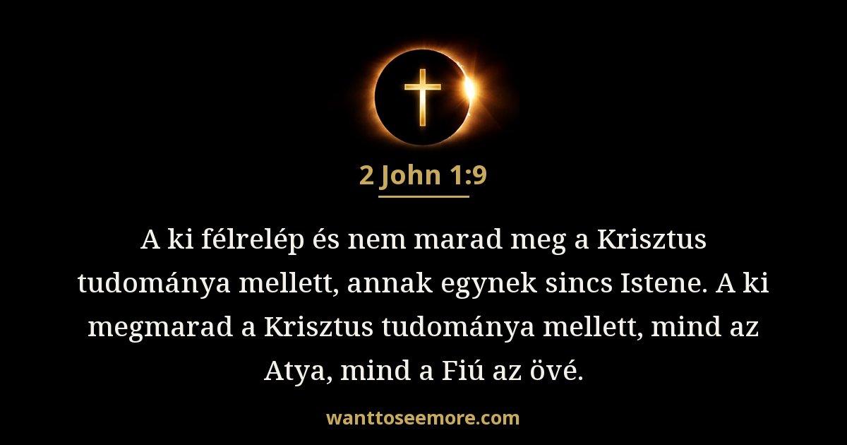 2 John 1:9