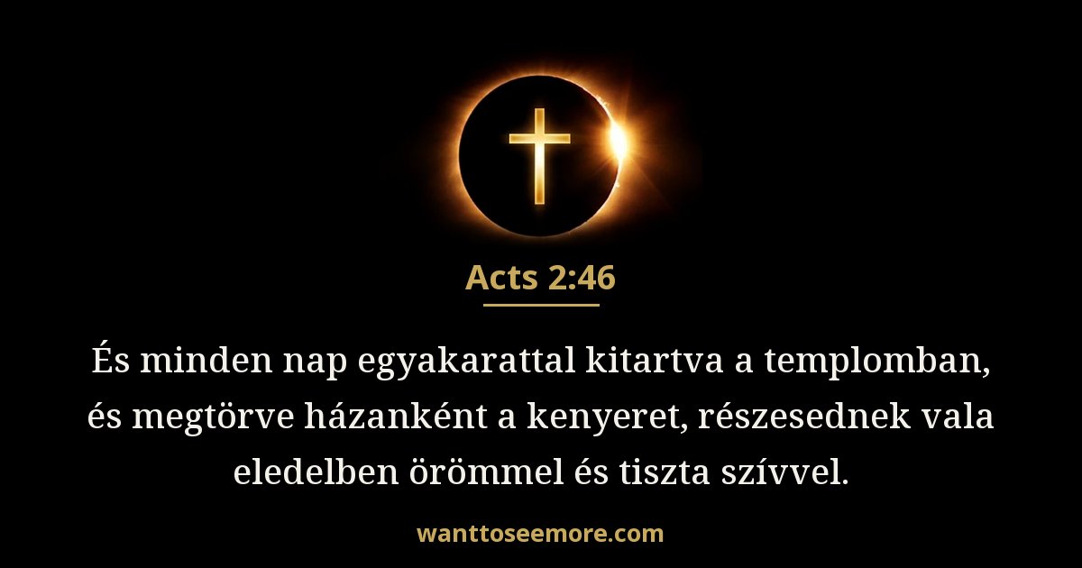 Acts 2:46