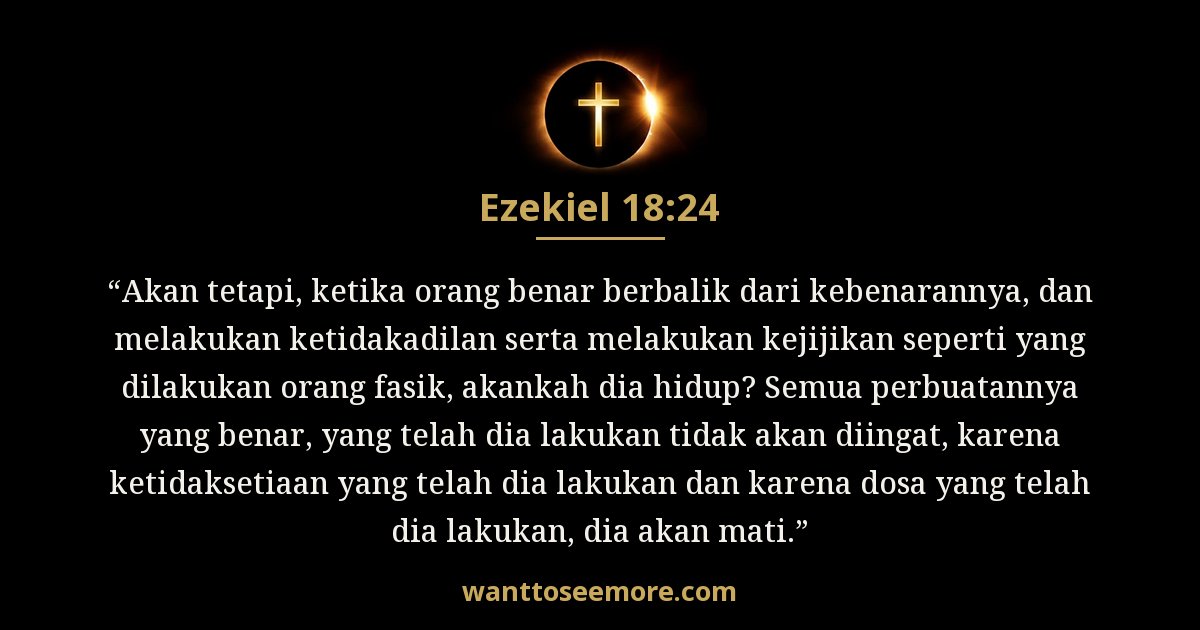 Ezekiel 18:24
