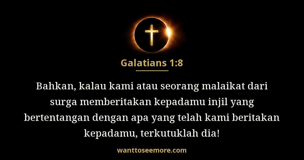 Galatians 1:8