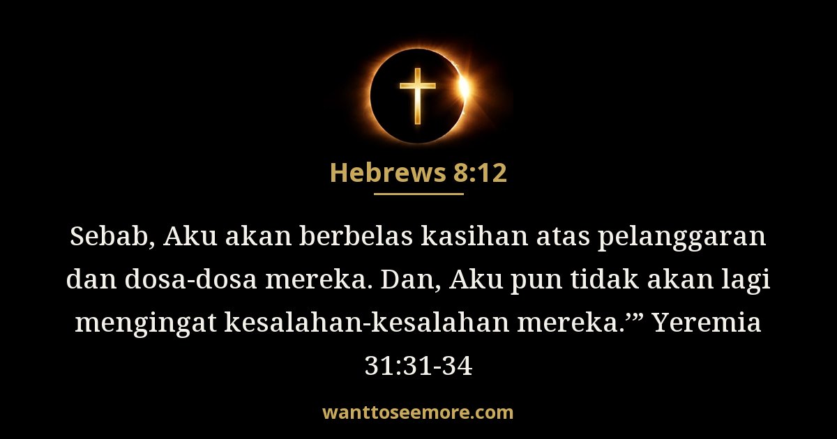 Hebrews 8:12