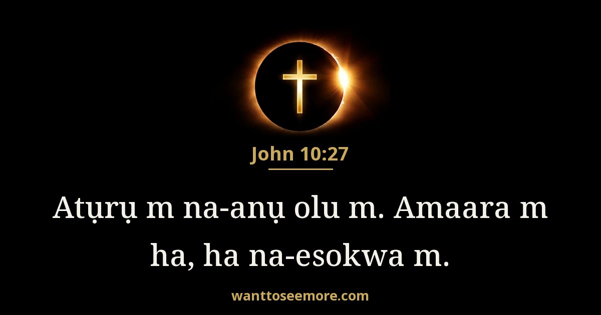 John 10:27