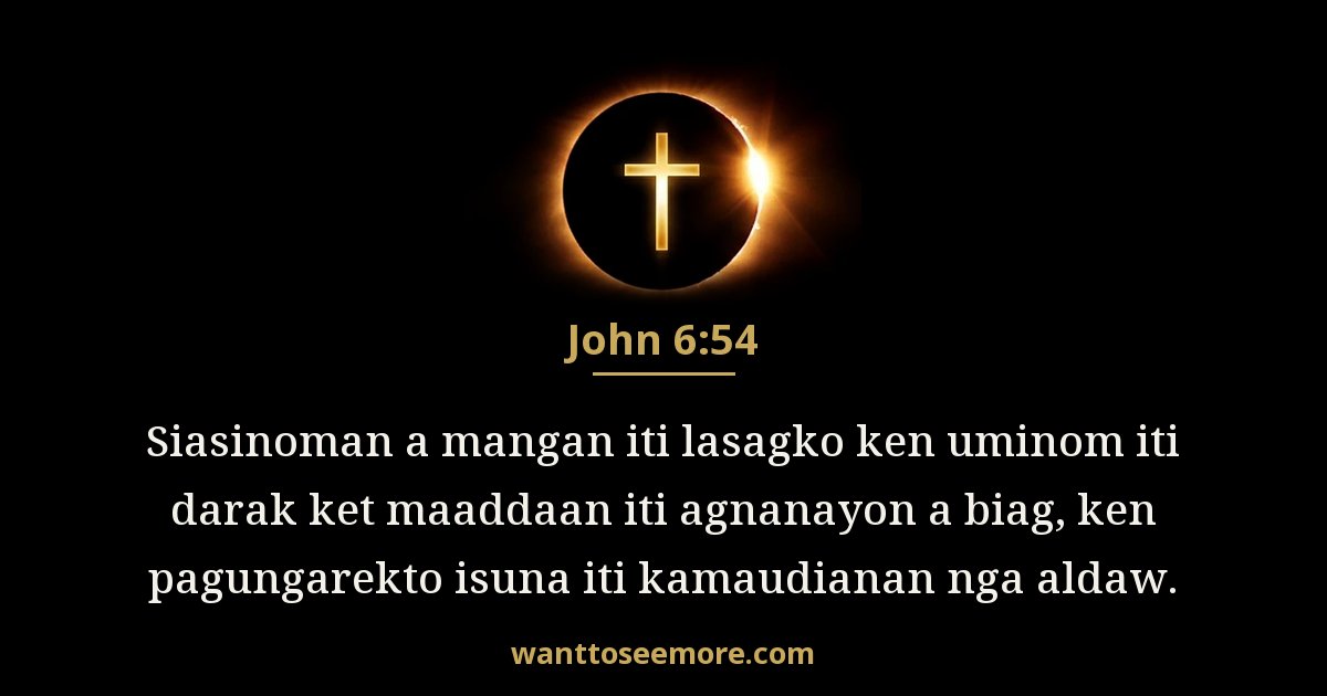 John 6:54