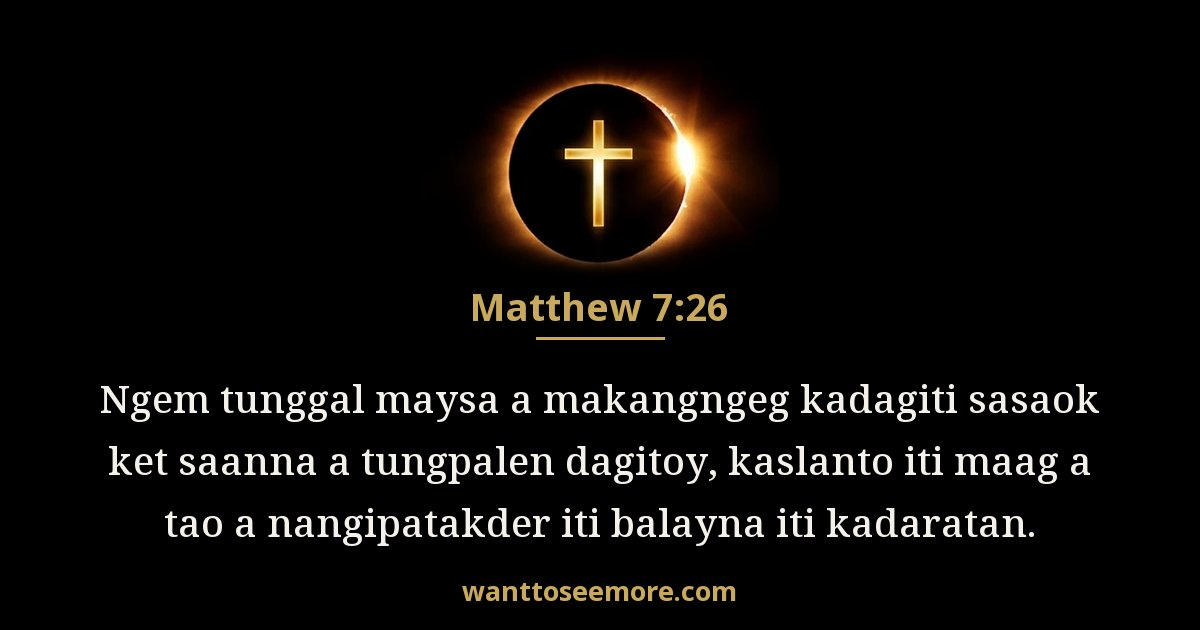 Matthew 7:26